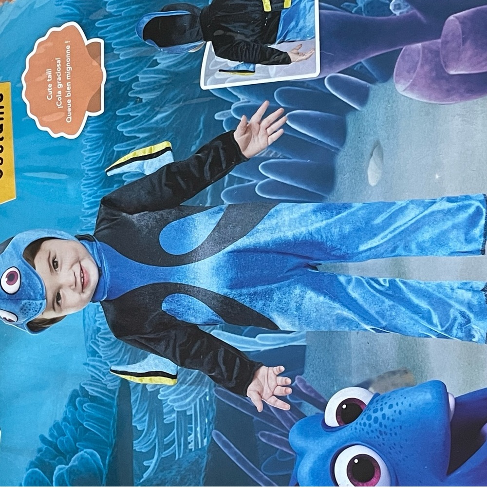 Finding Nemo dory costume. 12 to 18 months. Brand new in package. Super deluxe.